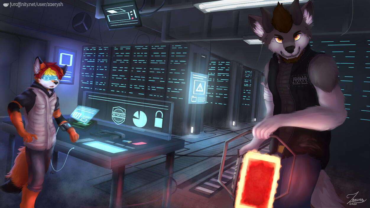 [FBC] Cyberfur 2069 Bunny out of a Hat! by Zaerysh